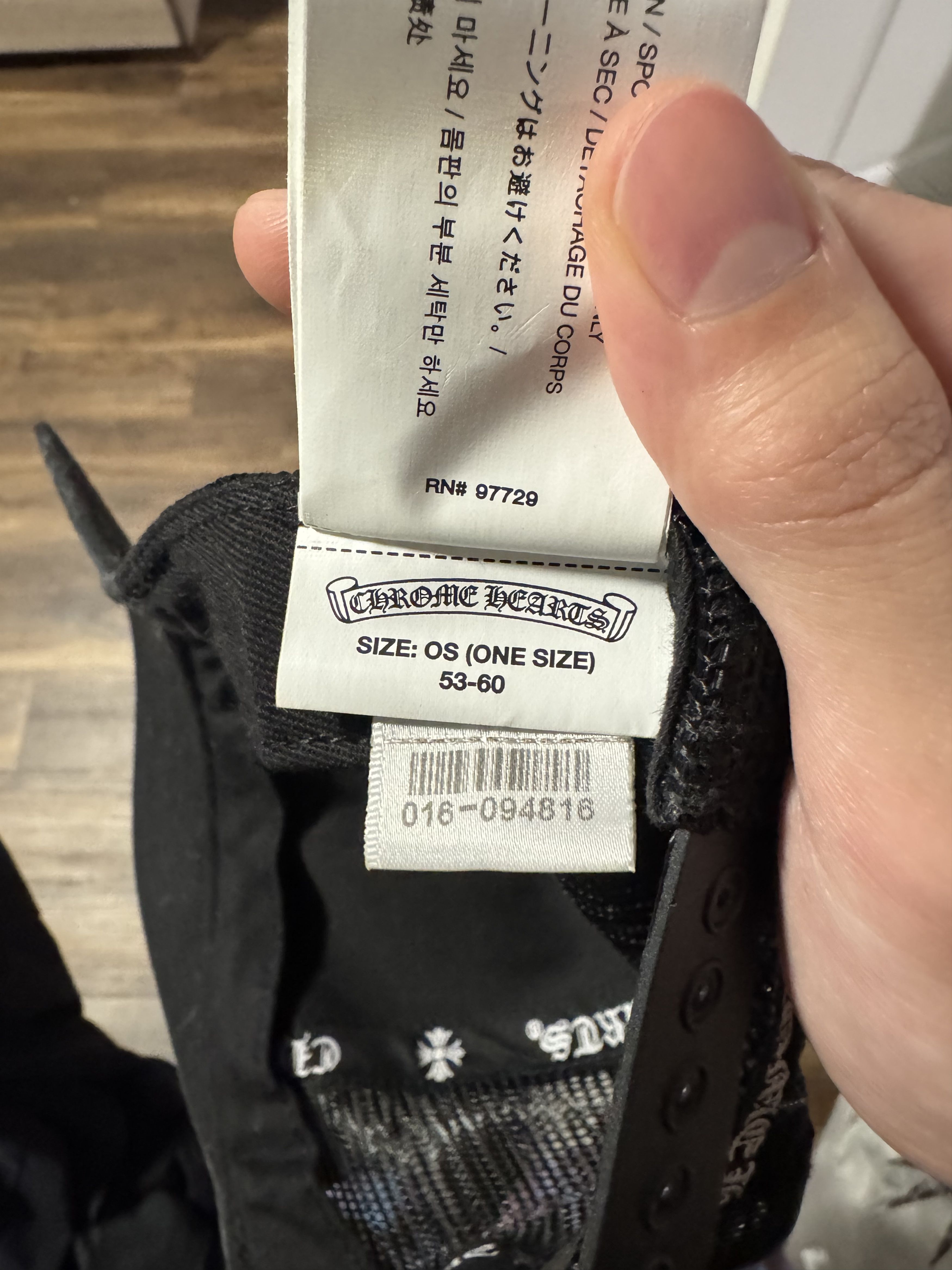Chrome Hearts Chrome Hearts Hat Size ONE SIZE - 3 Thumbnail