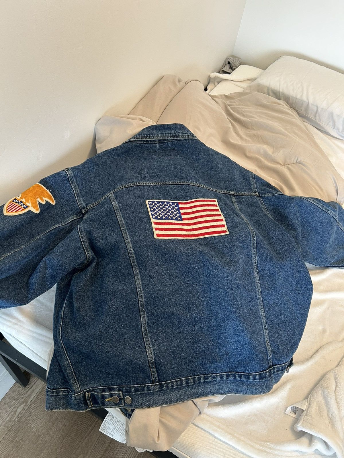 Wrangler Wrangler Hero Denim Jacket 2XLT -Dark Wash- Size US XL / EU 56 / 4 - 3 Thumbnail