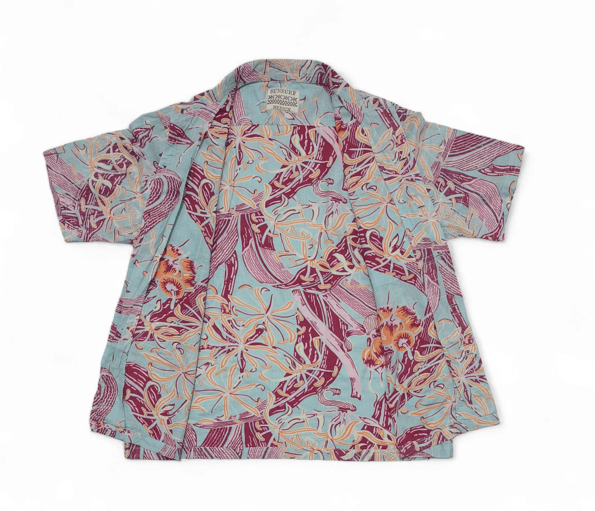 Sun Surf Vintage Sunsurf Toyo Enterprise Abstract Print Aloha Shirt Size US M / EU 48-50 / 2 - 4 Thumbnail