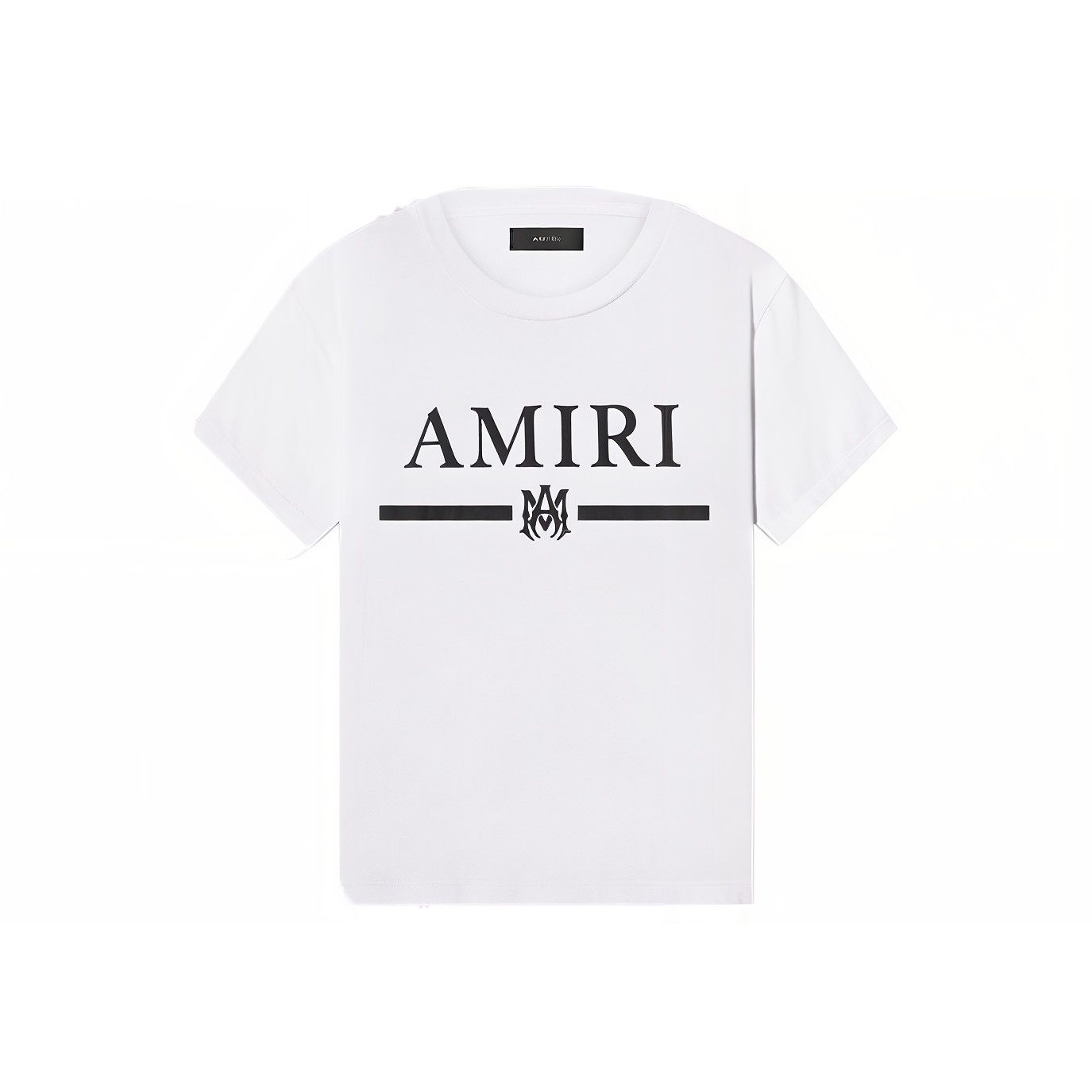 Amiri AMIRI Men's White Logo Print Short-Sleeve T-Shirt Size US XL / EU 56 / 4 - 1 Thumbnail