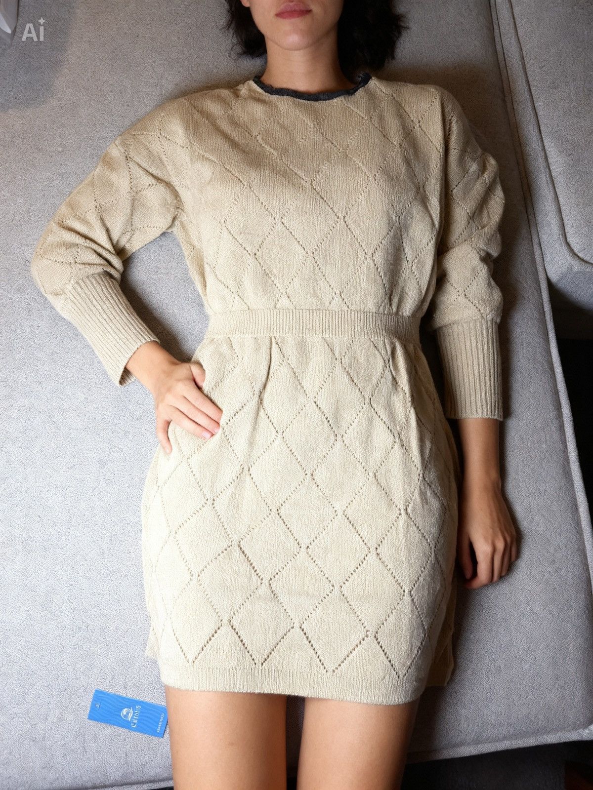 J.Crew Women sweater pointer knit sleeve pullover scalloped Size XL / US 12-14 / IT 48-50 - 5 Thumbnail