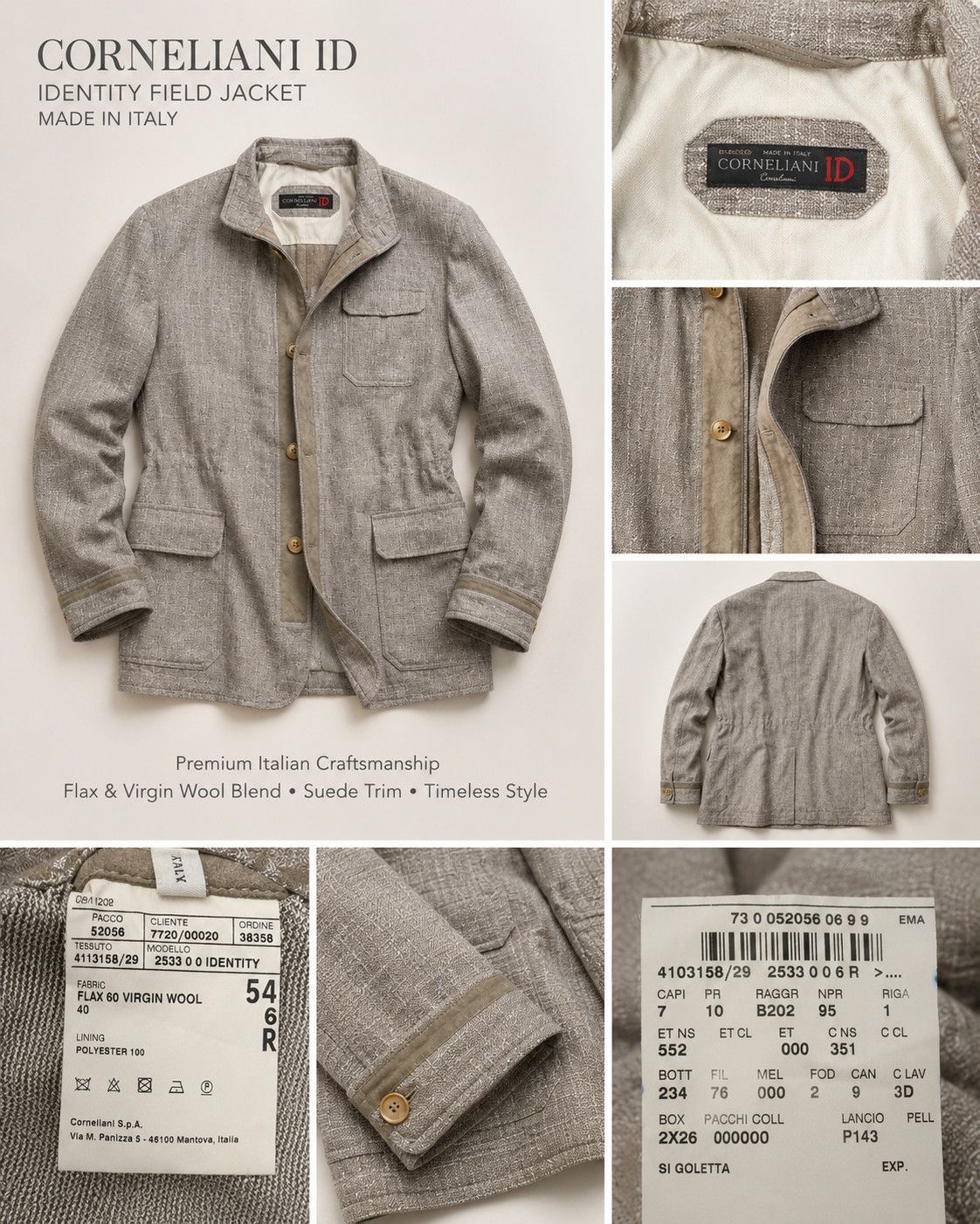 Corneliani Corneliani Identity Field Jacket Size US L / EU 52-54 / 3 - 1 Thumbnail