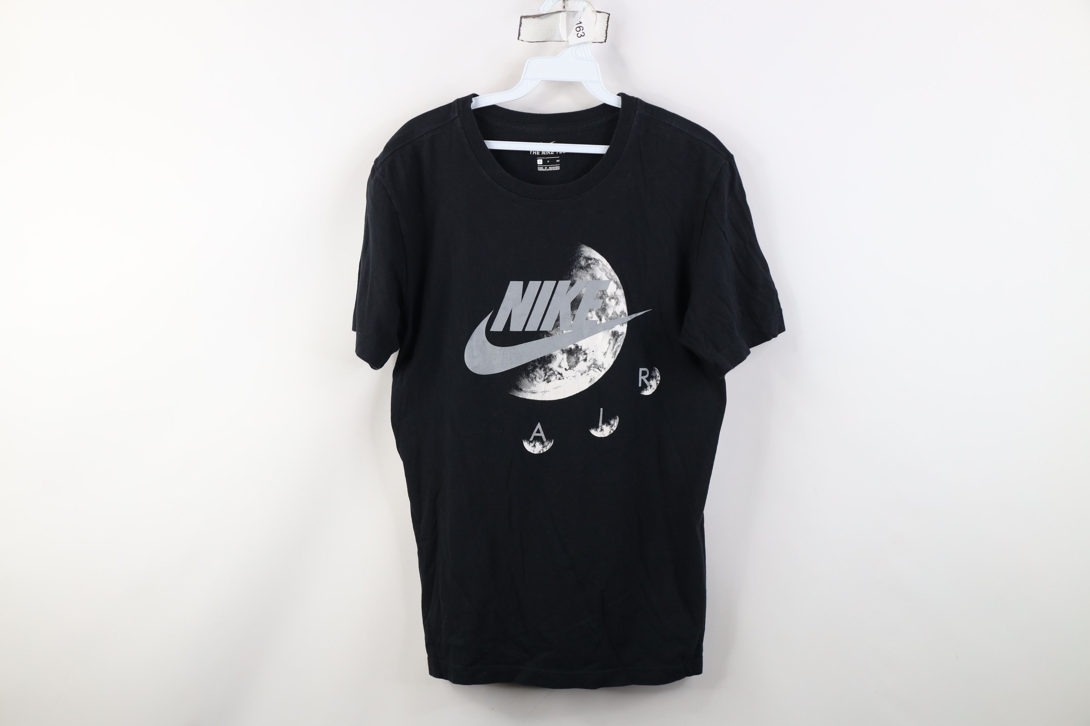 Nike Vintage Y2K Nike Air Spell Out Big Swoosh Moon Space T-Shirt Size US S / EU 44-46 / 1 - 1 Thumbnail