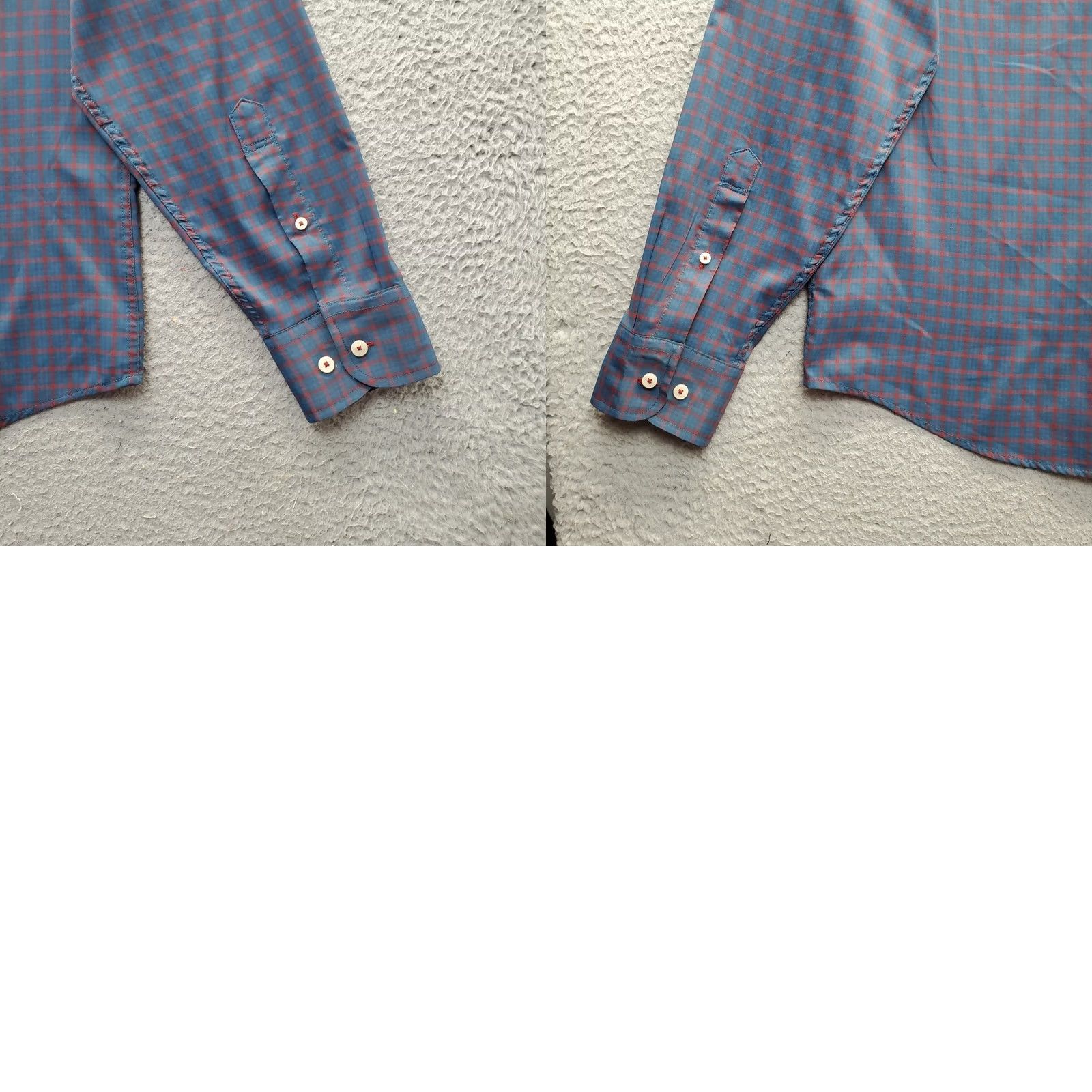 UNTUCKit UNTUCKit Button-Down Shirt Mens L Multi Plaid Long Sleeve Collared Chest Pocket Shirt Size US L / EU 52-54 / 3 - 8 Thumbnail