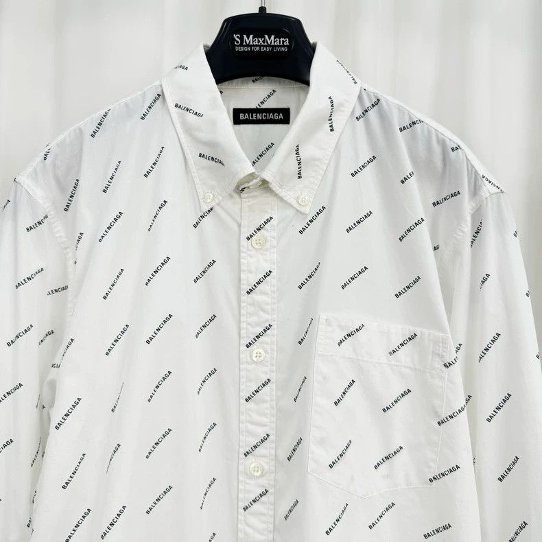 Balenciaga Balenciaga size 41 Bullet monogrammed long-sleeved shirt Size US S / EU 44-46 / 1 - 3 Thumbnail