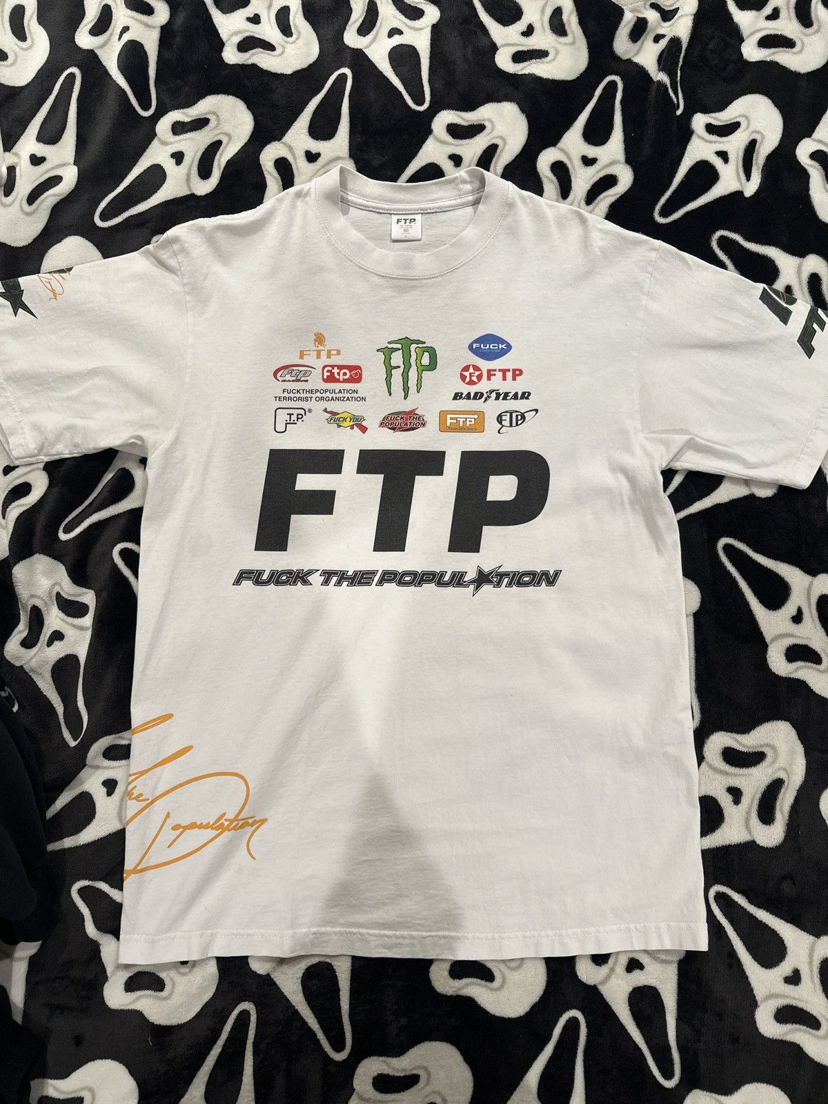Fuck The Population FTP Pit Crew Tee Size US L / EU 52-54 / 3 - 1 Thumbnail