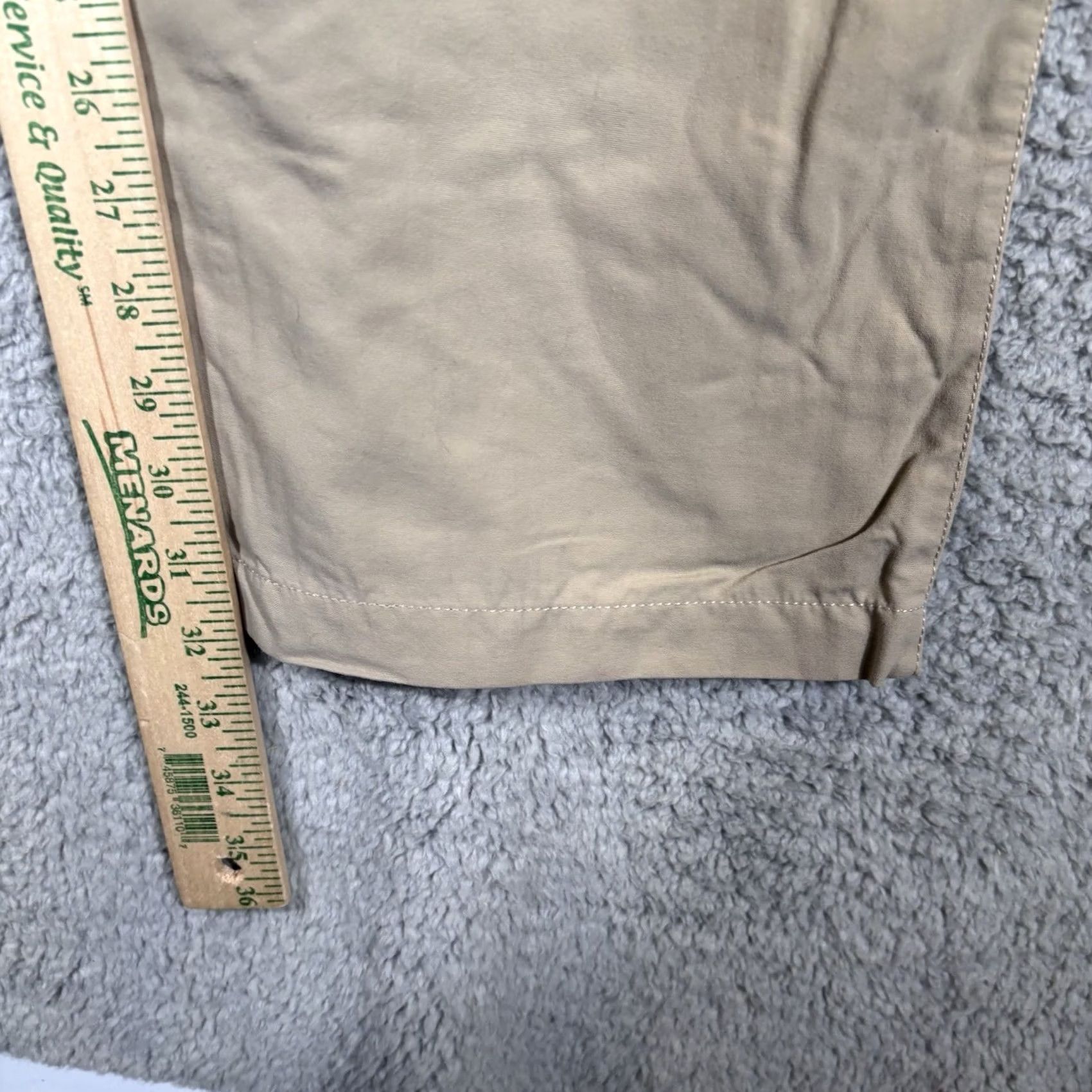 Vintage Clothing Arts Pants Mens 36x32 Beige Nylon Travel Pockets Slim/Regular Straight Cargo Pocket Trousers Vintage: No? Size US 36 / EU 52 - 5 Thumbnail