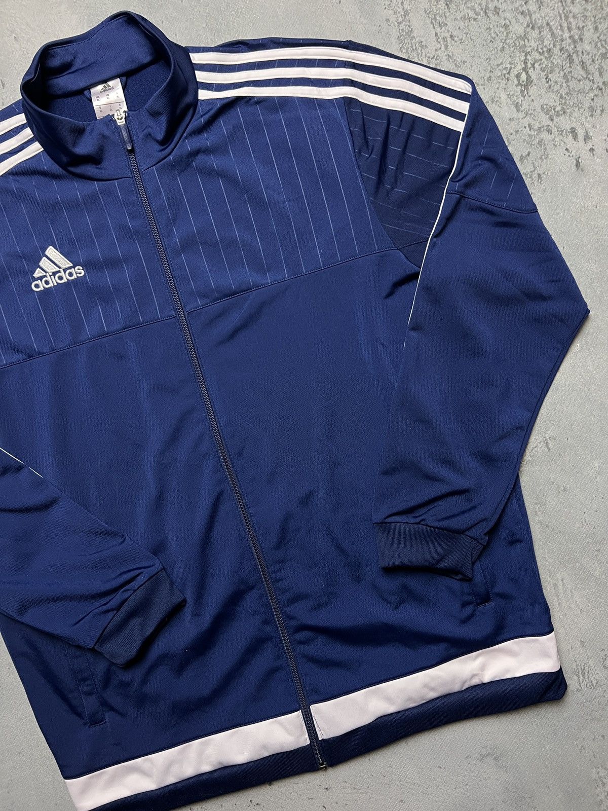 Adidas Vintage y2k Adidas Stripes Olympic Track Jacket Hype 90s 00s Size US XL / EU 56 / 4 - 7 Thumbnail