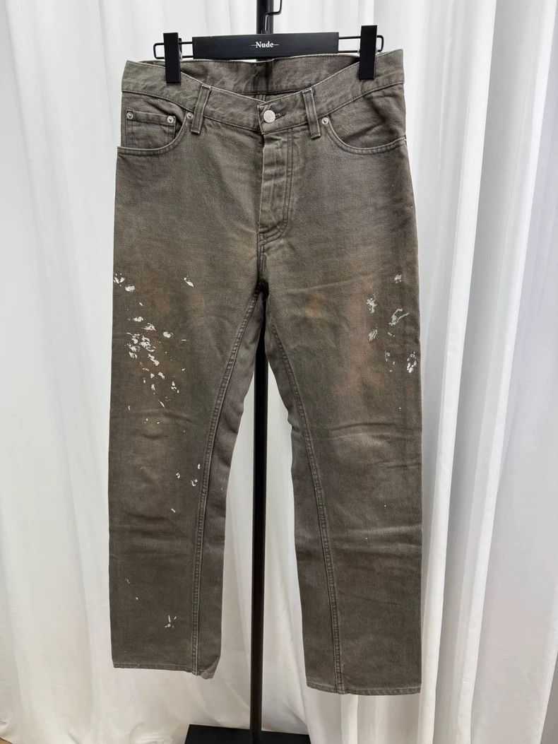 Helmut Lang Helmut Lang Painter Jeans with Paint Splatter Size US 30 / EU 46 - 1 Thumbnail