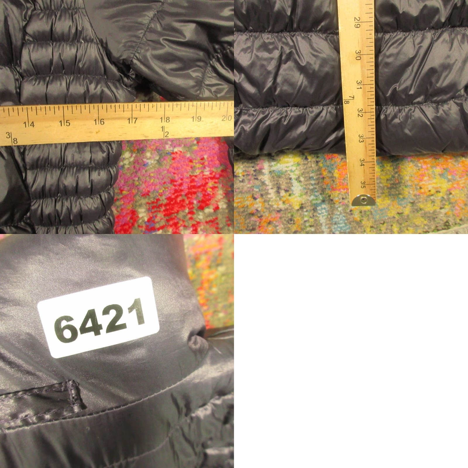 Laundry by Shelli Segal Laundry by Shelli Segal Down Puffer Jacket Parka L Women Reversible Black Purple Long Sleeve Zip Size L / US 10 / IT 46 - 8 Thumbnail