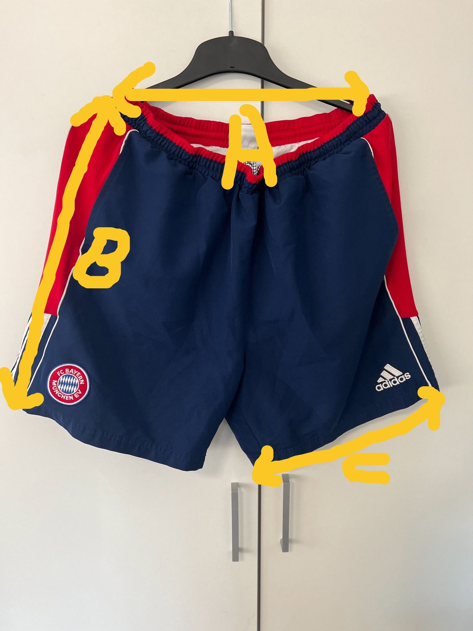 Adidas Vintage Adidas Bayern Munich Football Short Shorts XL Size US 38 / EU 54 - 2 Thumbnail