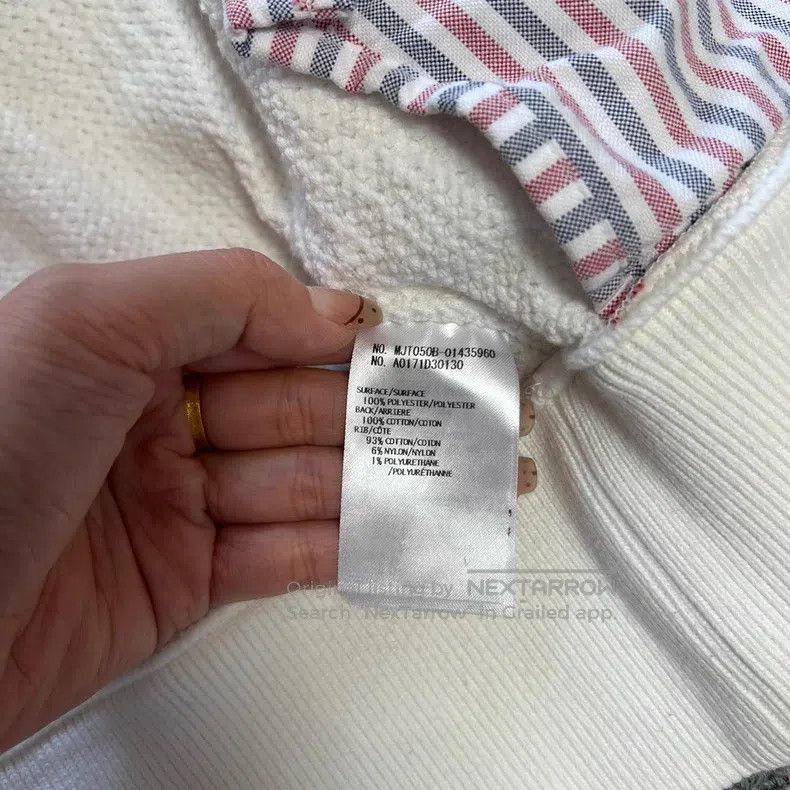 Thom Browne Thom Browne Beige and Red-Blue Striped Jacket Size US M / EU 48-50 / 2 - 4 Thumbnail
