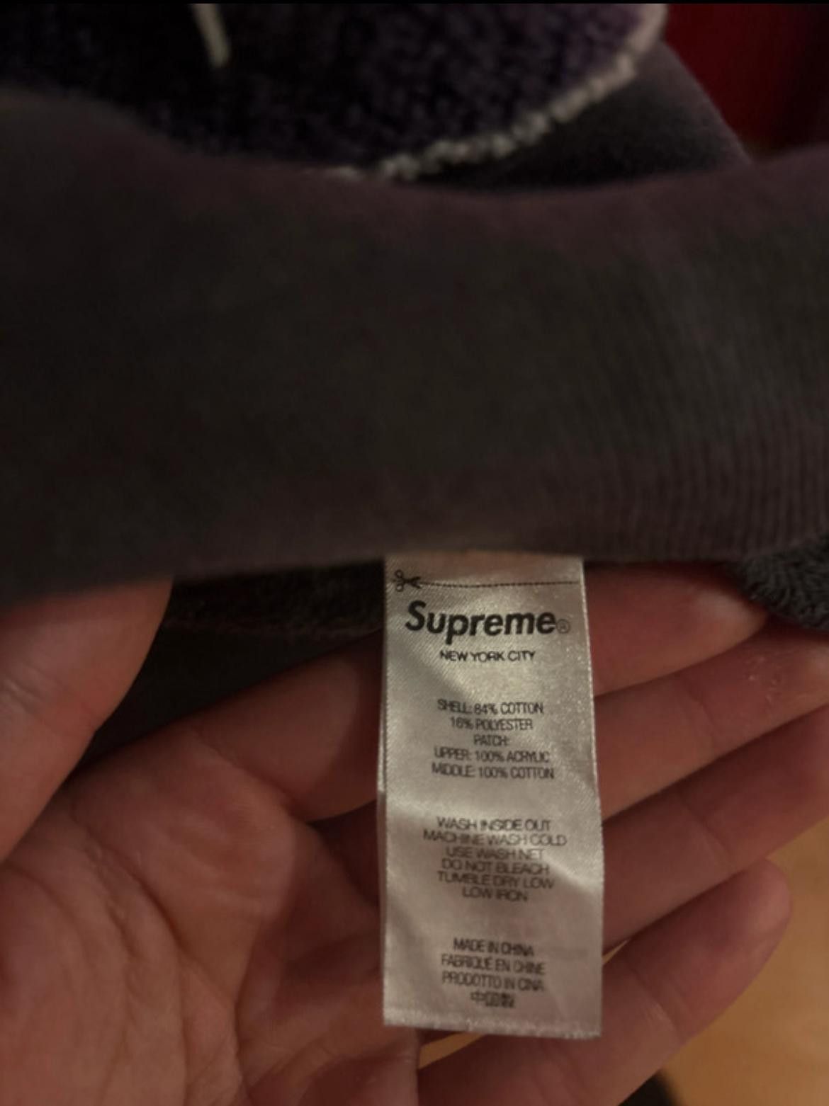 Supreme FW23 Supreme Washed Panther Hoodie Size US M / EU 48-50 / 2 - 4 Thumbnail
