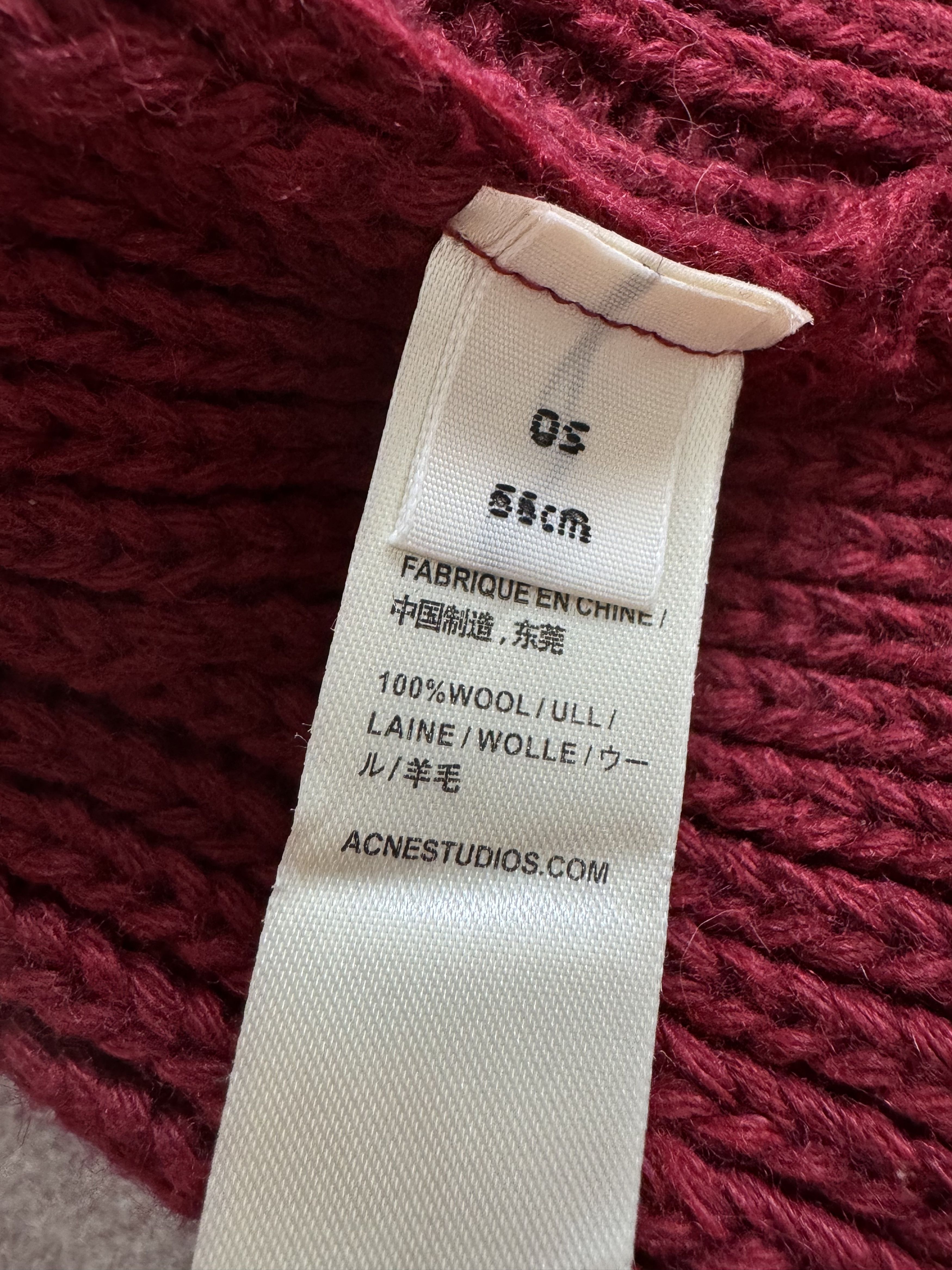 Acne Studios Acne Studios pansy wool paw16 Size ONE SIZE - 6 Thumbnail