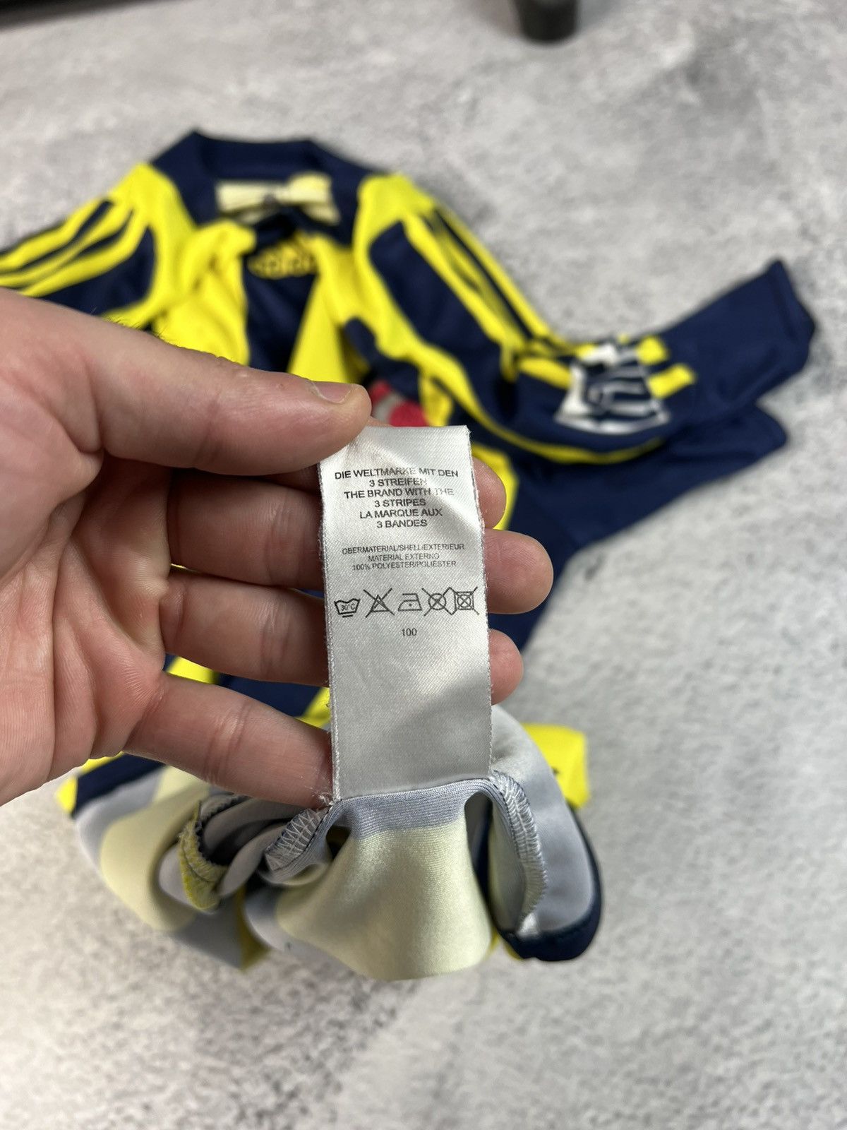 Adidas × Vintage Adidas Vintage Soccer Jersey fenerbahce Size US S / EU 44-46 / 1 - 12 Thumbnail