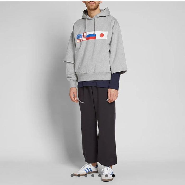 Gosha rubchinskiy hot sale flag hoodie