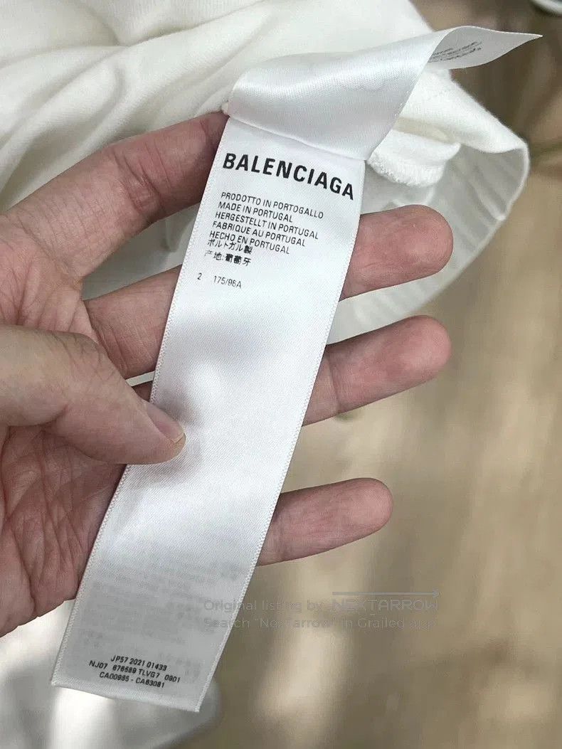 Balenciaga Balenciaga The Simpsons White T-shirt. Size US M / EU 48-50 / 2 - 6 Thumbnail