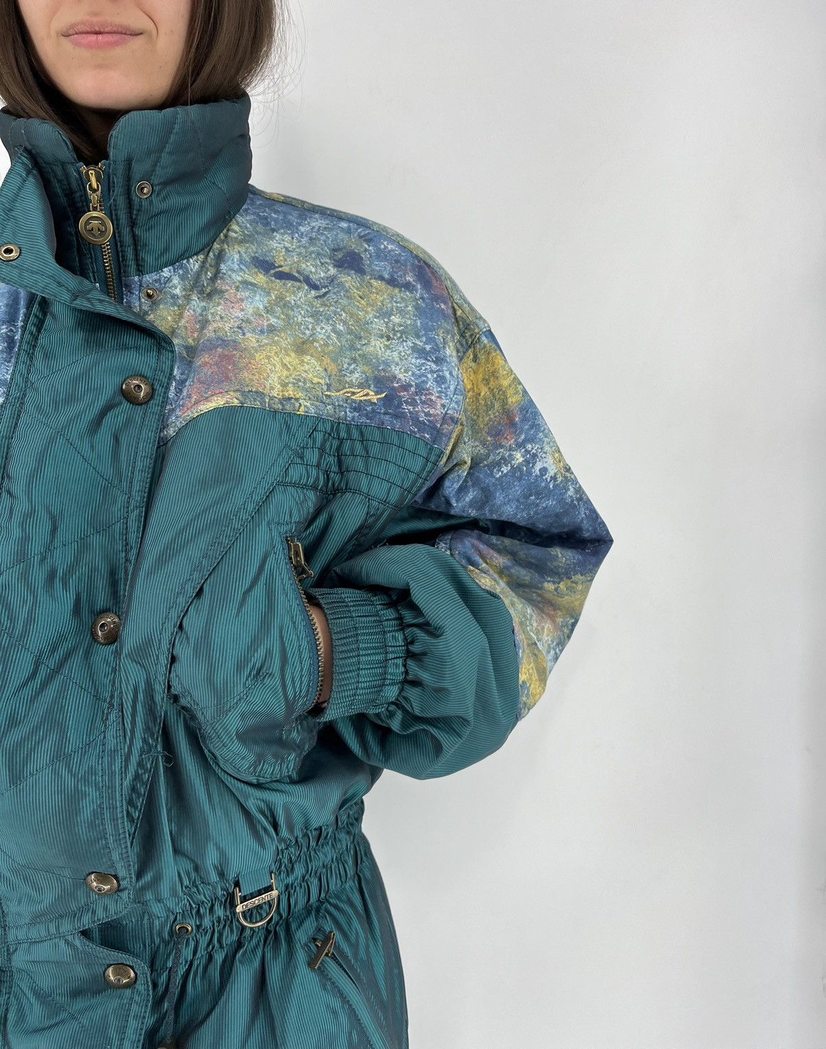 Descente × Japanese Brand Descente Japan Multicolor Utility Ski Wear Japan Jacket Size XL / US 12-14 / IT 48-50 - 4 Thumbnail