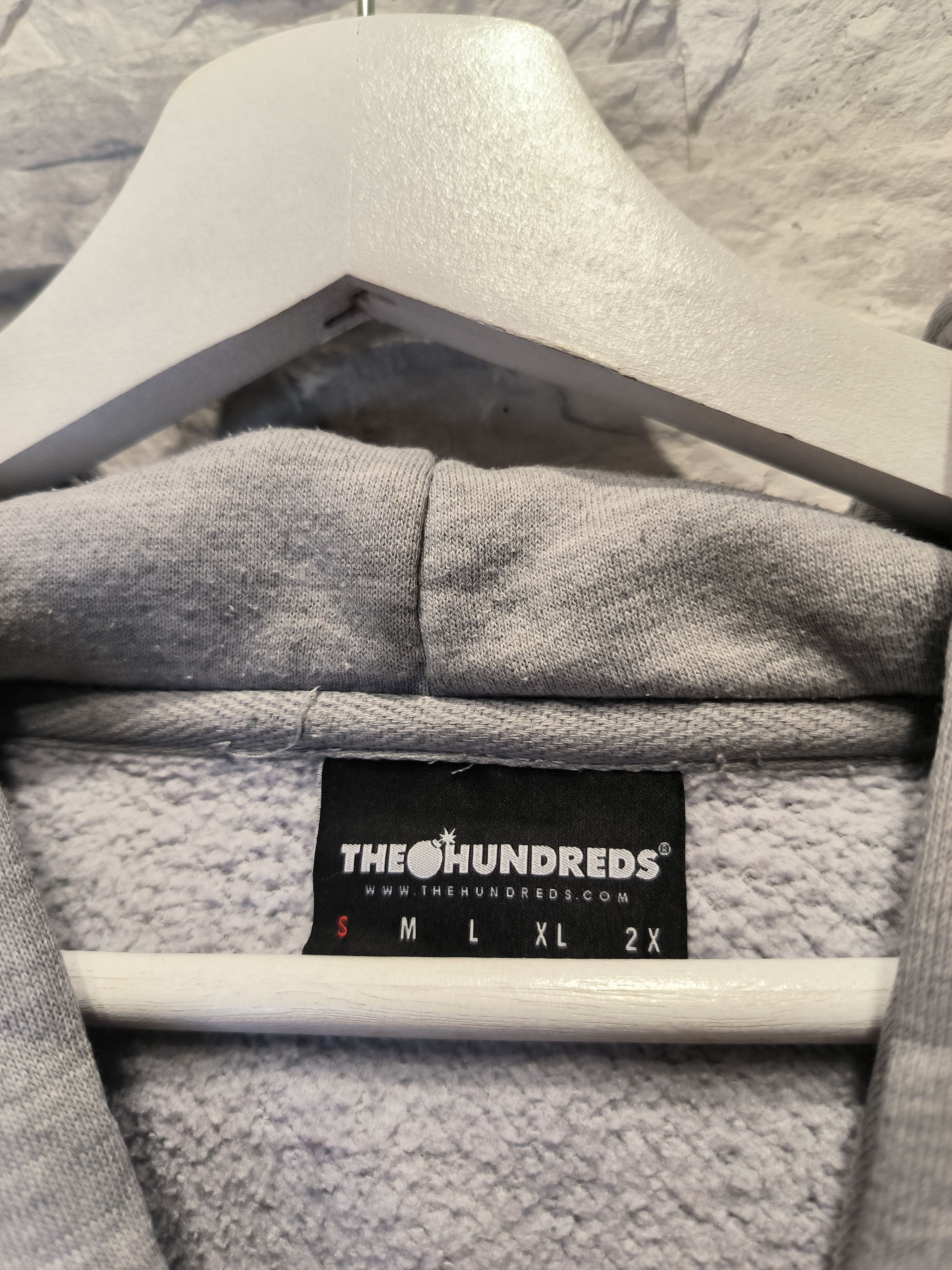 The Hundreds The Hundreds Hoodie Gray Logo Vintage Size US S / EU 44-46 / 1 - 4 Thumbnail