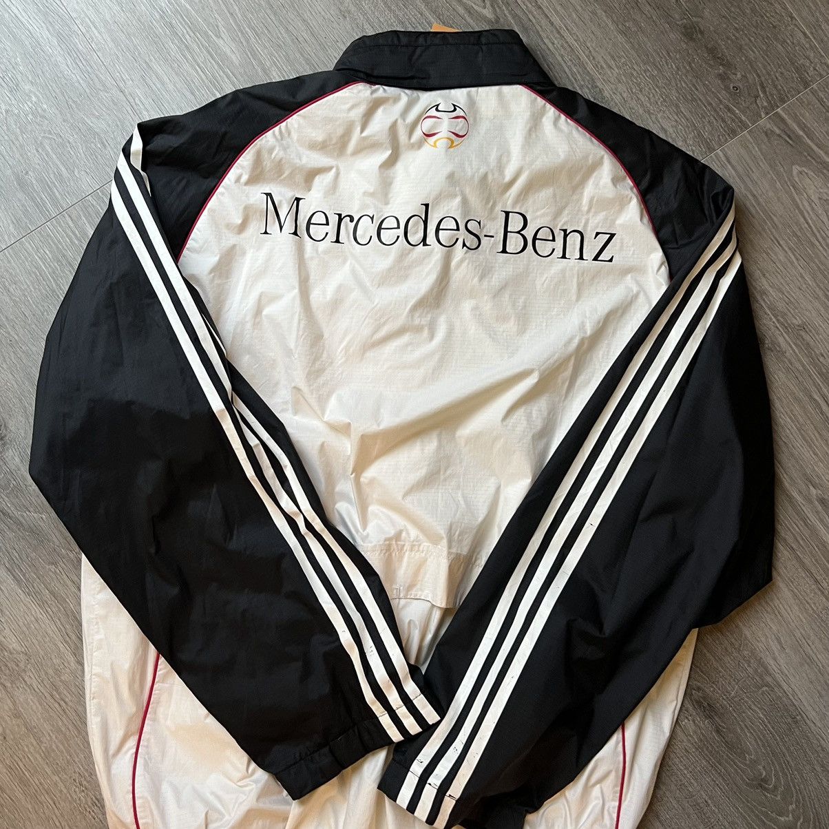 Vintage Vintage adidas Germany soccer jacket Mercedes Benz Size US M / EU 48-50 / 2 - 5 Thumbnail