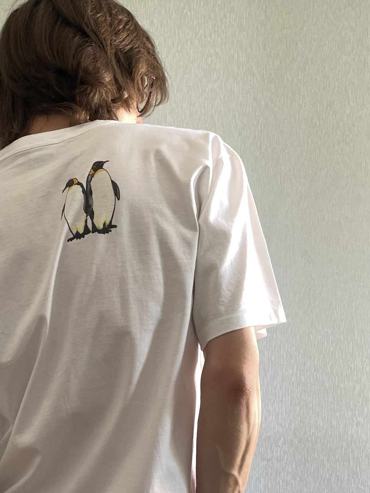 Vintage Harlequin: 1990 Single Stitched T-Shirt w/ Five Penguins Size US XL / EU 56 / 4 - 4 Thumbnail