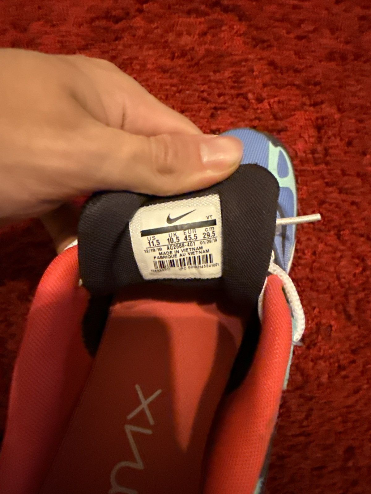 Nike Blue multi colored Nike Airmax 200s Size US 11.5 / EU 44-45 - 6 Thumbnail