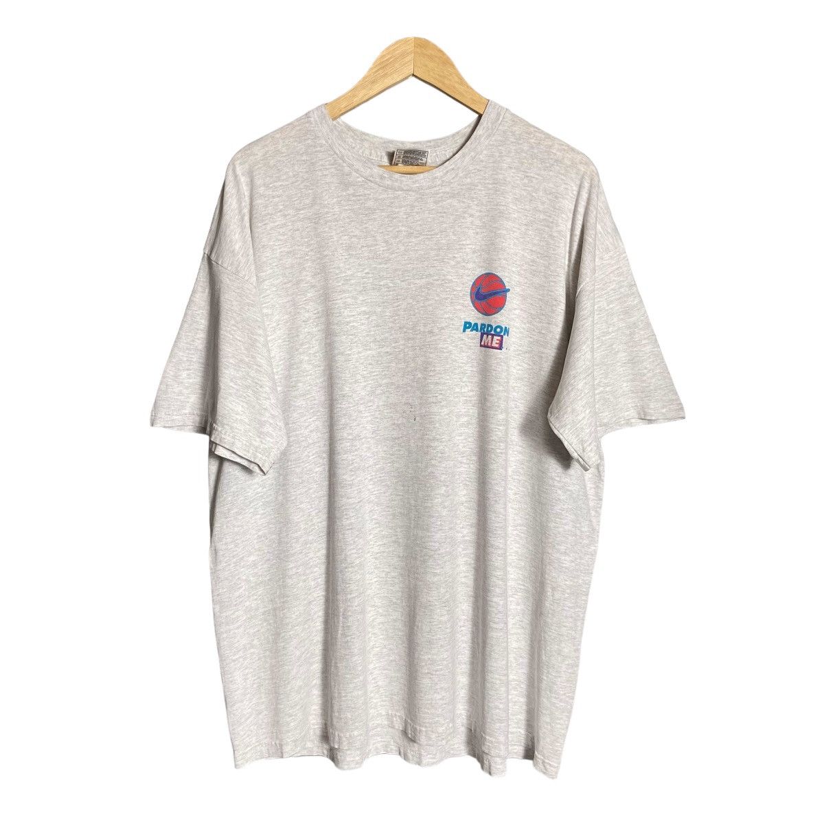 Nike Vintage 90s Nike Swoosh Basketball T-Shirt Size US XL / EU 56 / 4 - 2 Thumbnail