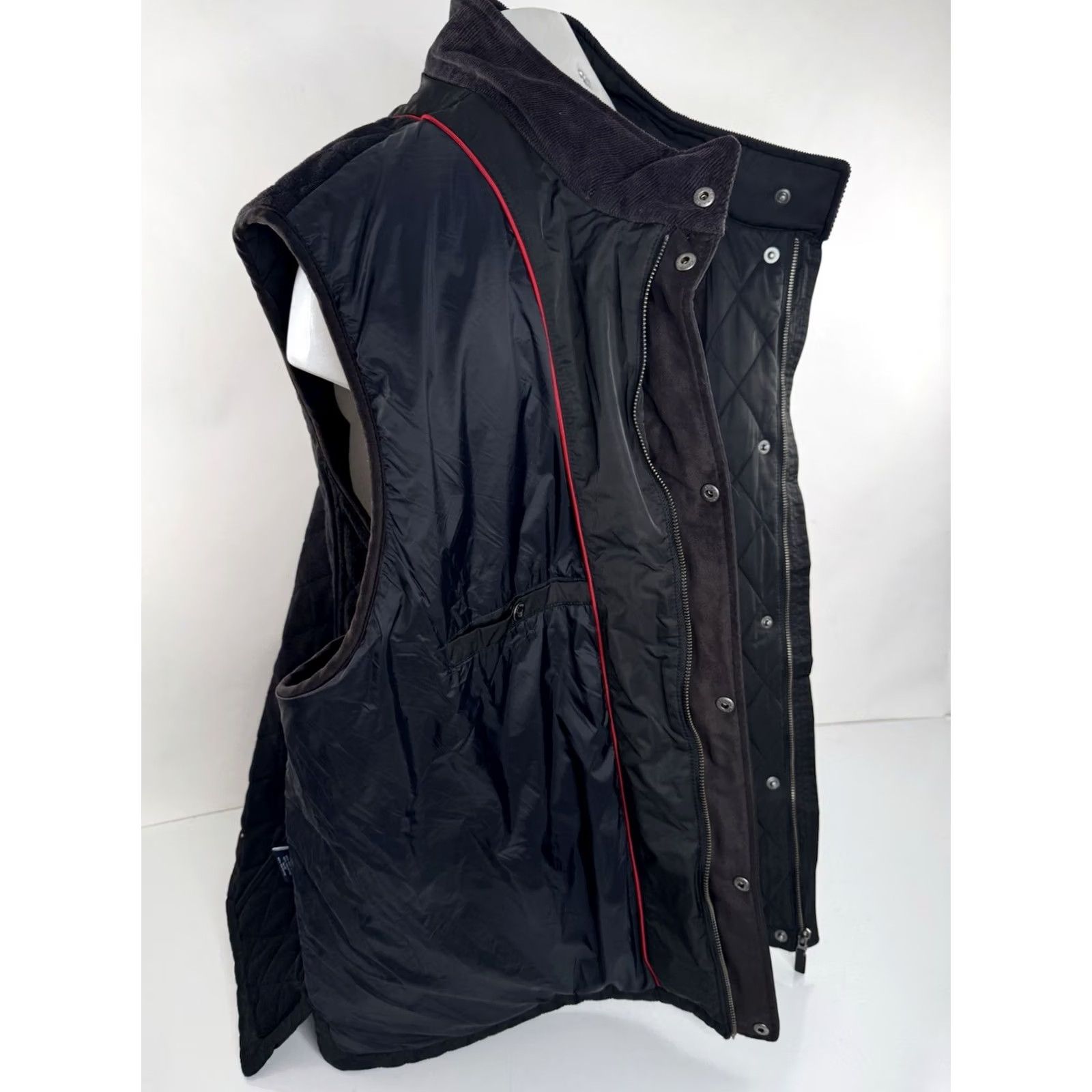 Cremieux Cremieux Vest Shirt Big 4X Black Full Zip Hunting Quilted Ranch Field Chore Rain Coat Men VINTAGE? Size US XXL / EU 58 / 5 - 7 Thumbnail