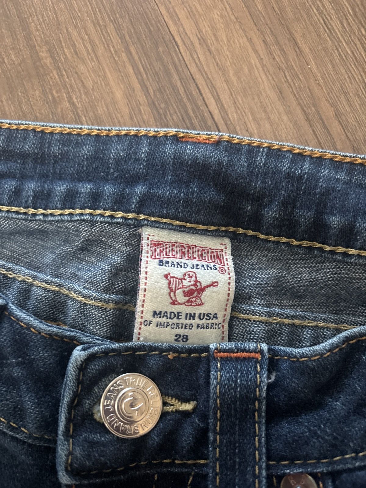 True Religion Low Rise Red Seam True Religion Size 28" / US 6 / IT 42 - 3 Thumbnail