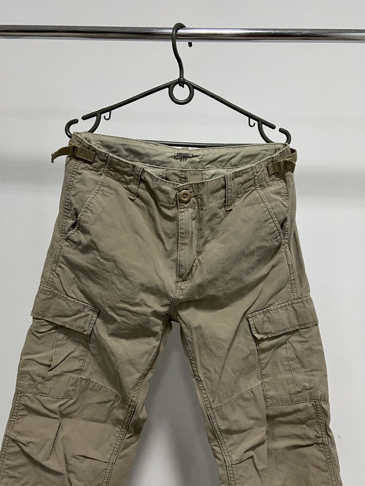 Carhartt × Vintage Carhartt Denim aviation Pants Vintage Y2K Skate Small Logo Size US 30 / EU 46 - 5 Thumbnail