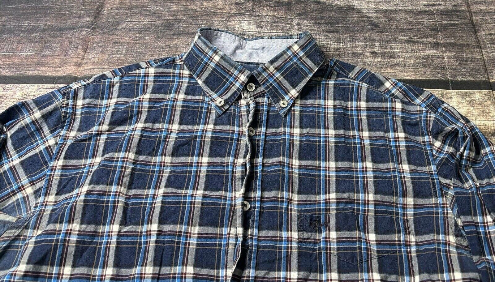 Paul & Shark Paul & Shark Yachting Shirt Men's 42 Button Up Plaid Soft Size US L / EU 52-54 / 3 - 5 Thumbnail