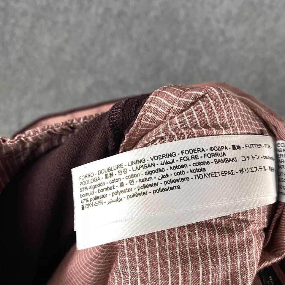 Massimo Dutti Mossimo Dutti Chino Pants Men's Size 32 Burgundy Adults Size US 32 / EU 48 - 7 Thumbnail