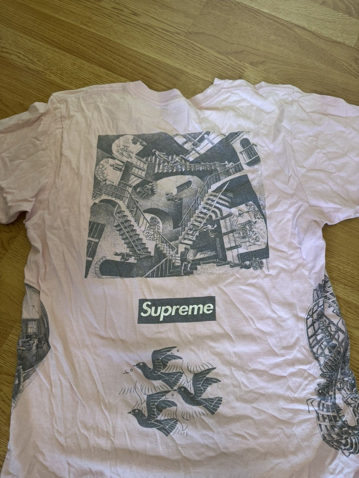 Supreme Supreme x MC Escher Collage tee M Size US M / EU 48-50 / 2 - 2 Thumbnail