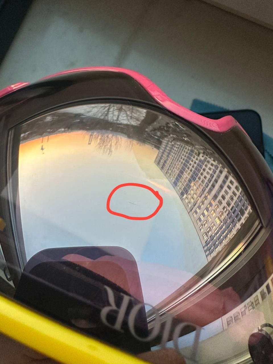 Dior DIOR Ski Goggles Zonula POC Glasses Mask Logo Yellow Pink Size ONE SIZE - 10 Thumbnail