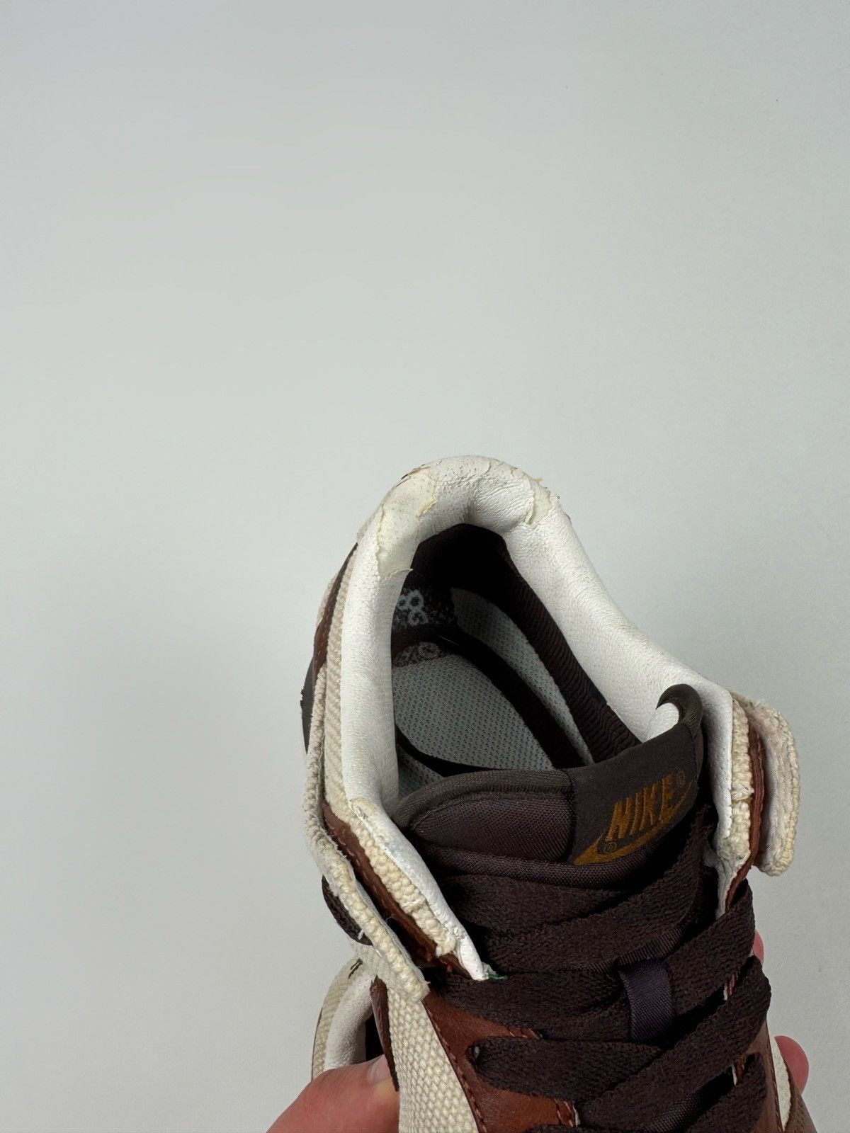 Vintage 00s Vintage Nike Dunk Low Premium Light British Tan Sneakers Size US 10 / EU 43 - 13 Thumbnail