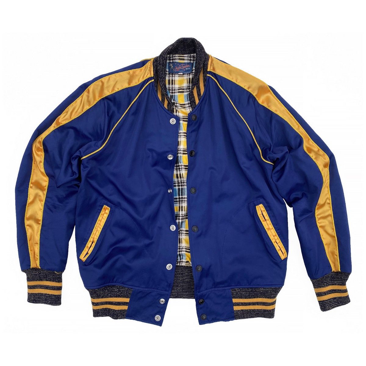 Mister Freedom × Sugar Cane PODIUM JACKET - ROYAL BLUE/GOLD Size US XXL / EU 58 / 5 - 1 Thumbnail