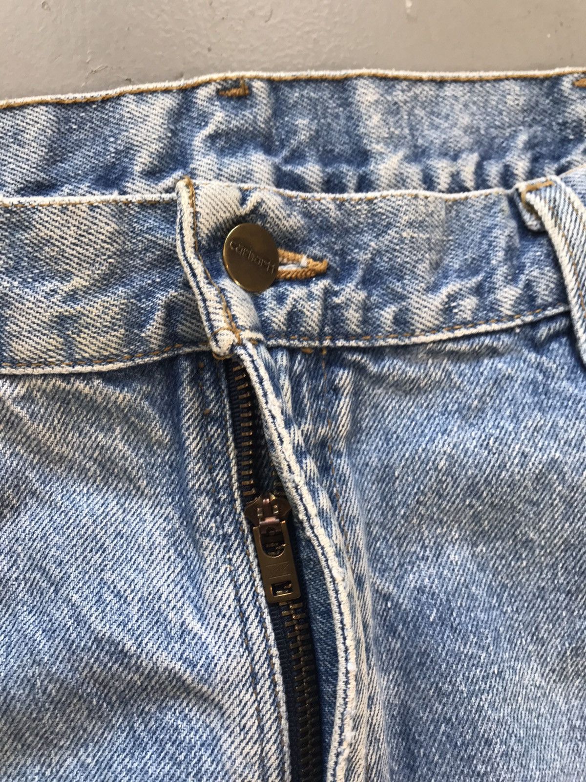 Carhartt × Vintage Vintage Carhartt B17 DST carpenter denim Size US 38 / EU 54 - 7 Thumbnail