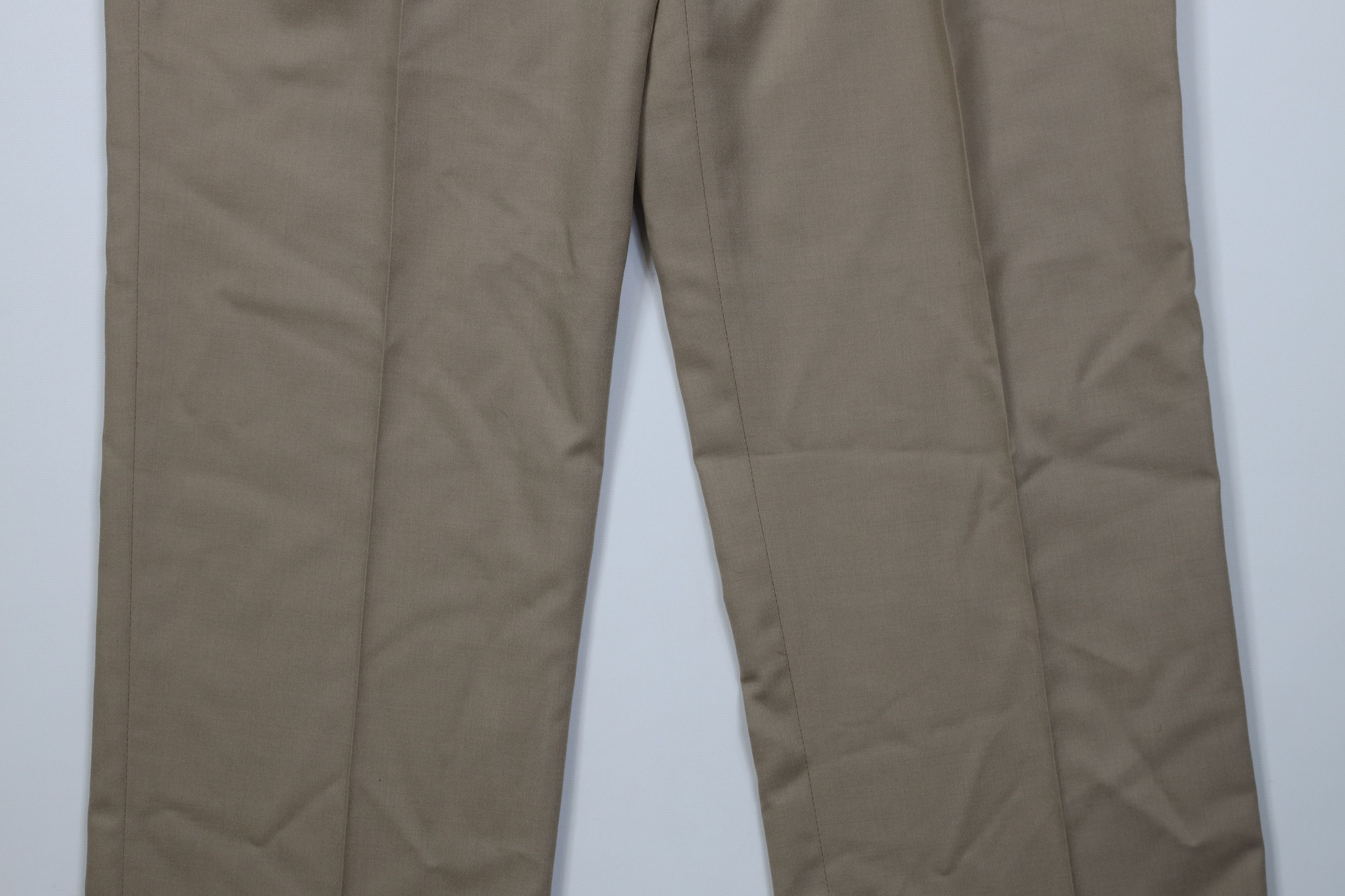 Vintage Vintage 90s Streetwear Wool Pleated Wide Leg Chino Pants Size US 34 / EU 50 - 3 Thumbnail