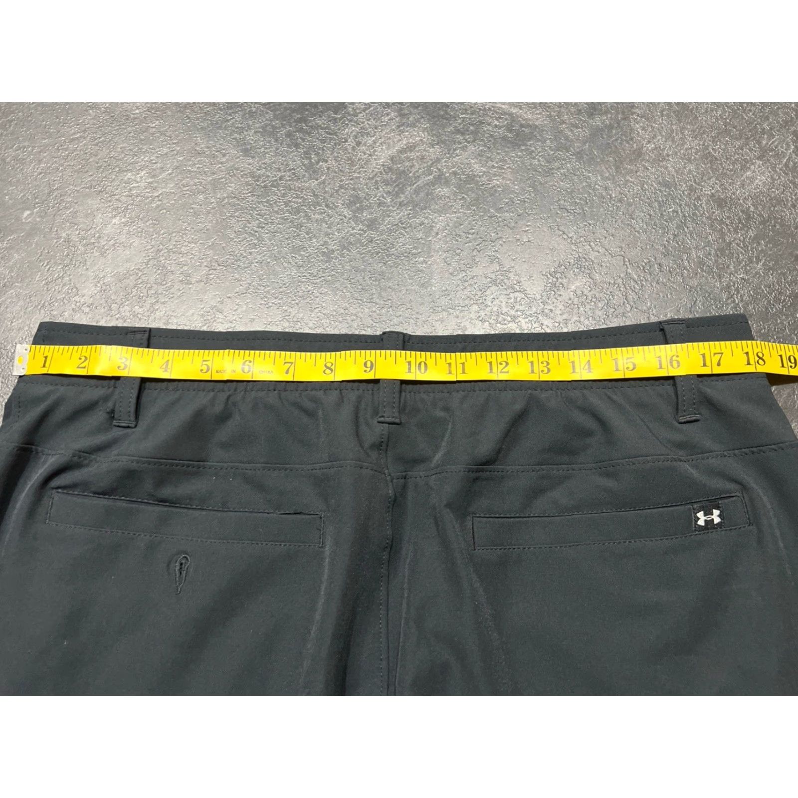 Under Armour Under Armour Dress Pants Golf Men's Black 36x30 Polyester Regular Regular Shirts? Size US 36 / EU 52 - 3 Thumbnail
