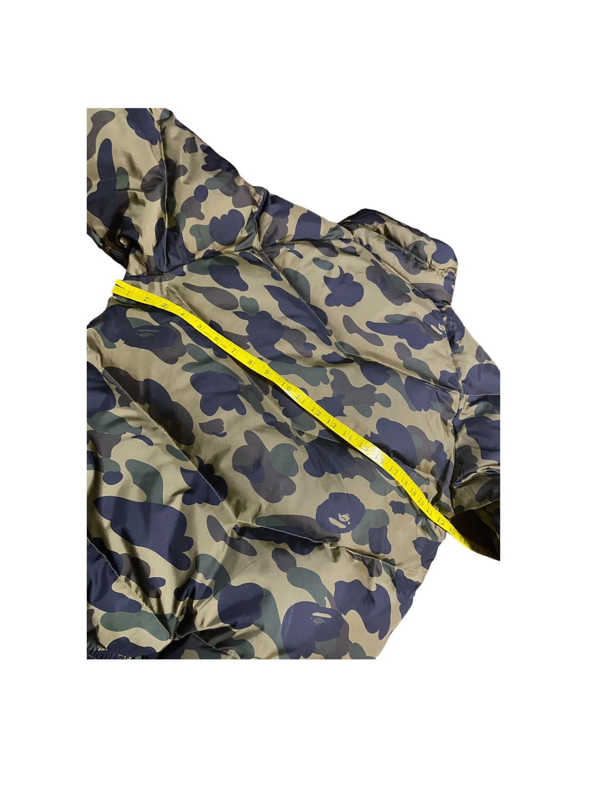 Bape BAPE Puffer Down Jacket Green camo Size US L / EU 52-54 / 3 - 4 Thumbnail
