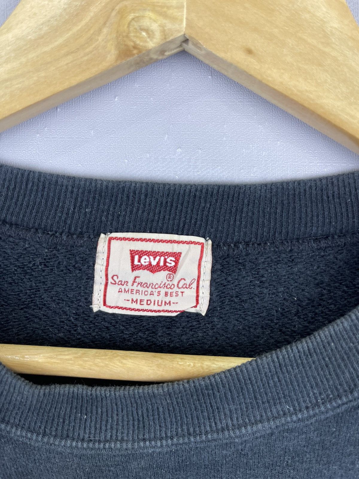 Japanese Brand × Levi's Vintage Clothing × Vintage VINTAGE LEVI STRAUSS & CO. JAPAN BIG LOGO SWEATSHIRT Size US M / EU 48-50 / 2 - 5 Thumbnail
