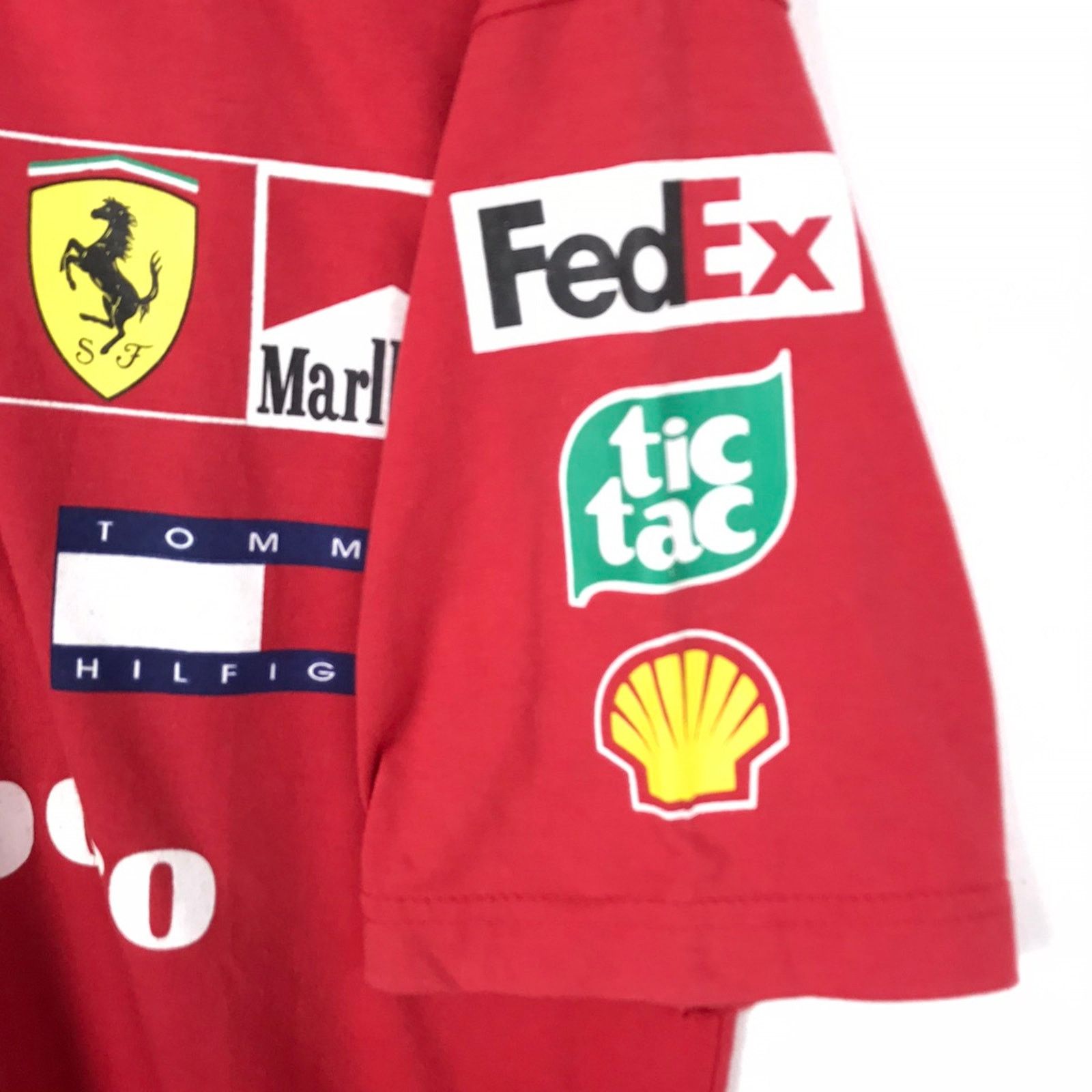 Ferrari × Tommy Hilfiger × Vintage Vintage 90s Tommy Hilfiger Ferrari Formula One Polo 1999 Size US M / EU 48-50 / 2 - 5 Thumbnail