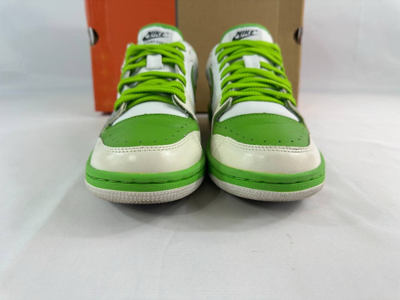 Nike Nike Court Force Low Gimme 5 2006 Green White Size US 10 / EU 43 - 4 Thumbnail