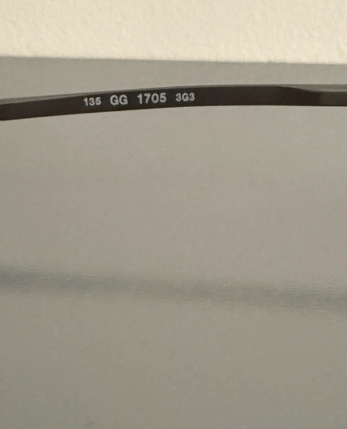 Gucci Gucci Sunglasses GG1705 Silver Vintage Tom Ford Rare Iconic Size ONE SIZE - 6 Thumbnail