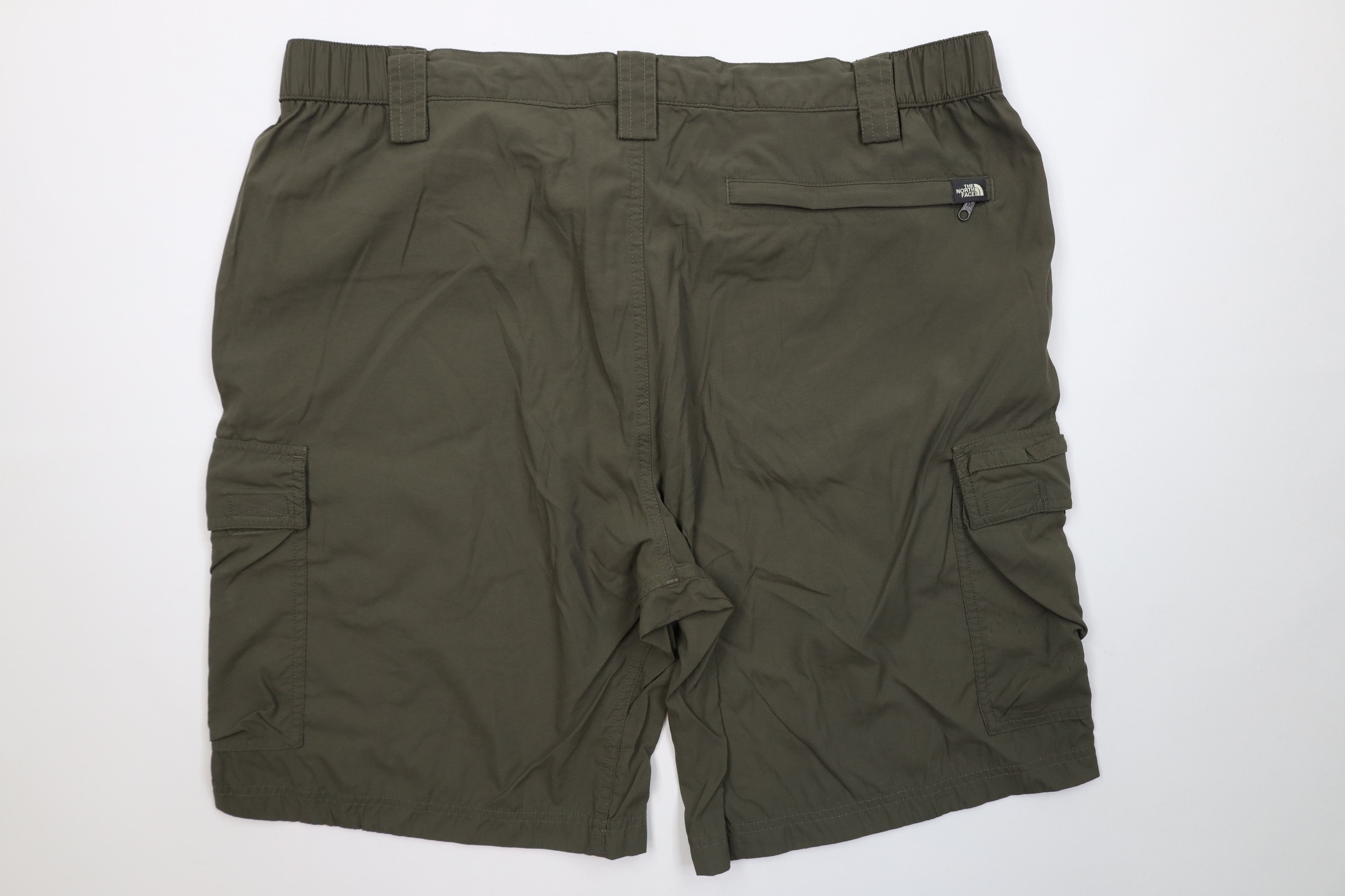The North Face Vintage The North Face Spell Cargo Shorts Olive Green Nylon Size US 36 / EU 52 - 10 Thumbnail