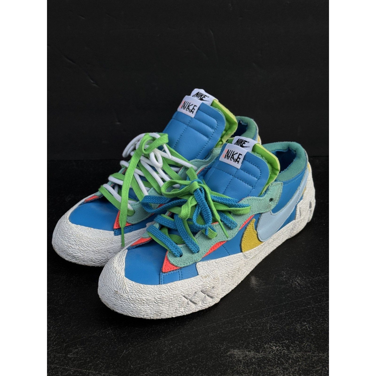 Nike Nike Blazer Low x KAWS x sacai Neptune Blue size 10 no box Size US 10 / EU 43 - 1 Thumbnail