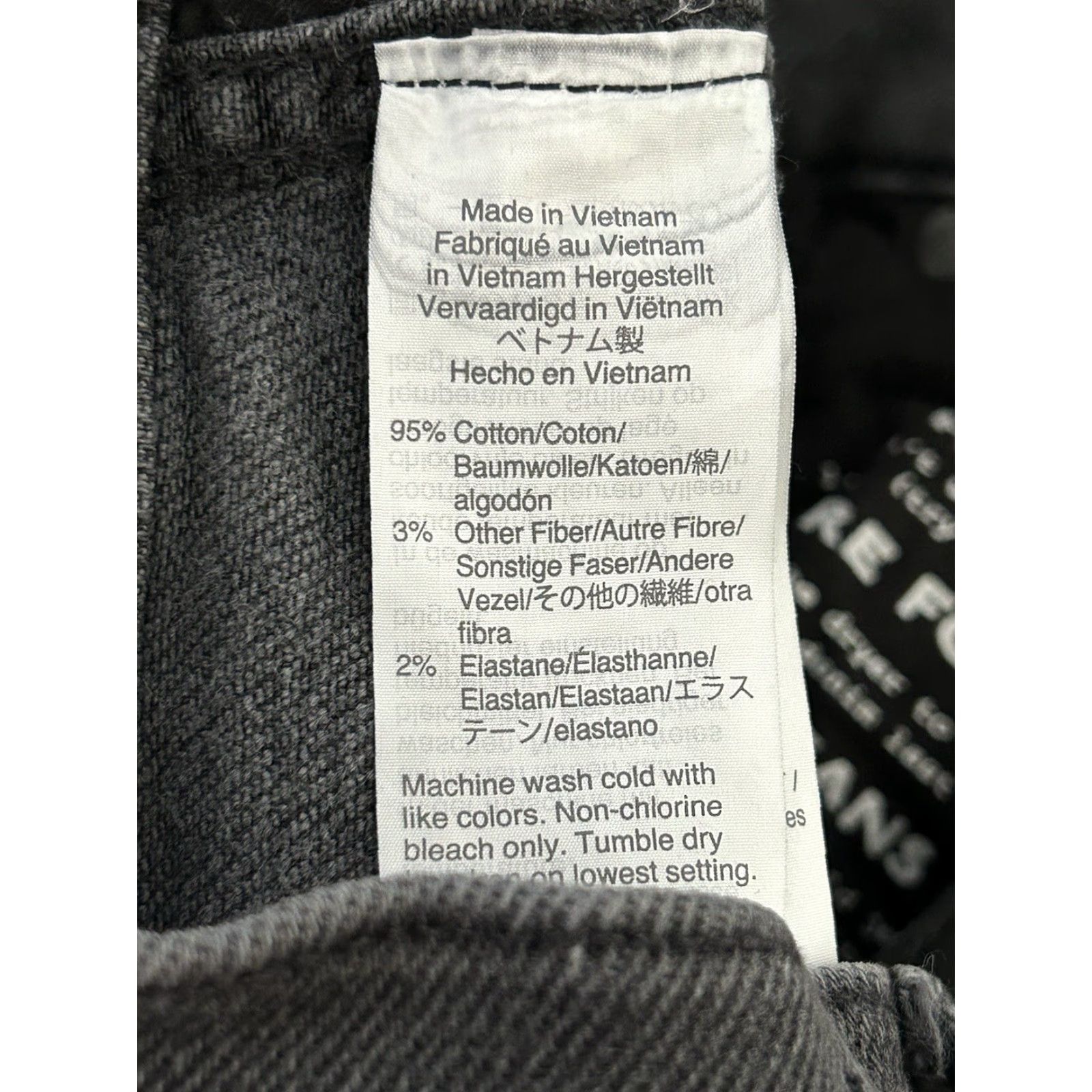 Madewell Womens Madewell Jeans Denim Gray 10” High Rise Skinny 26 Button Closure 5-Pocket Regular Size jeans Womens (Gray) Size 26" / US 2 / IT 38 - 7 Thumbnail