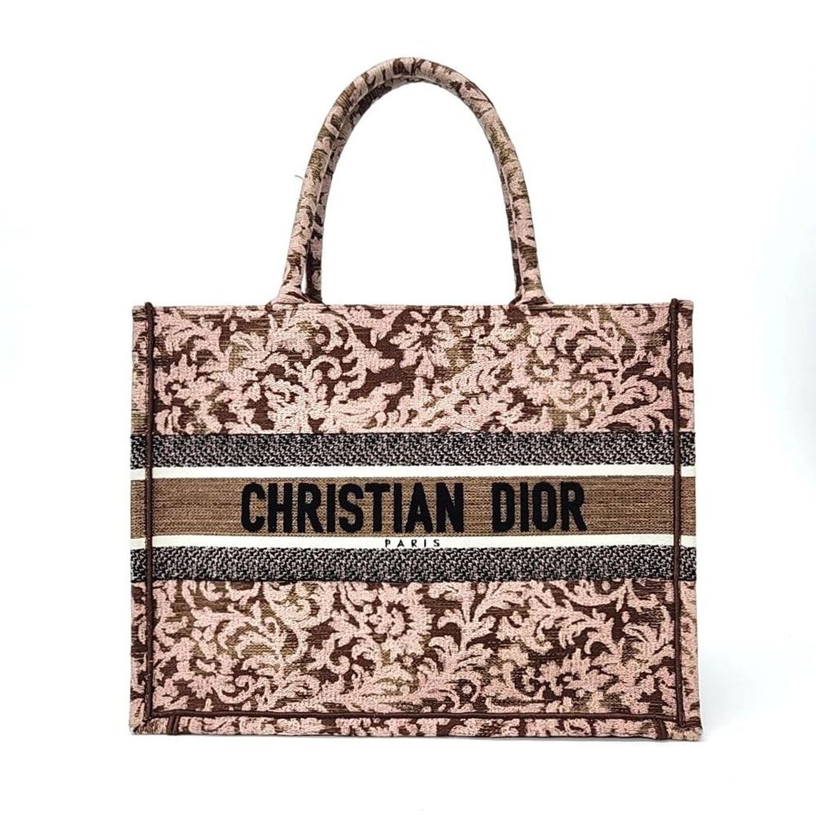 Christian Dior Book Tote Bag 36 M1296 (5069674) in Brown, Women's
