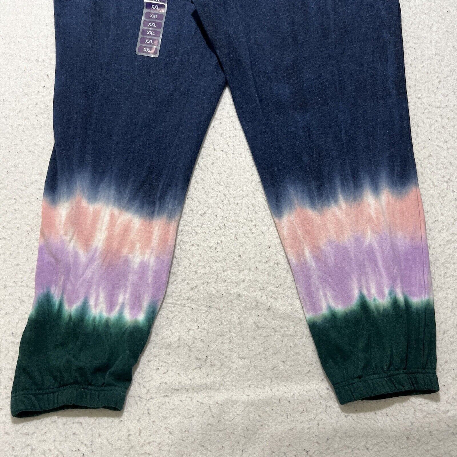Wildfox Wildfox XXL Relaxed Tie Dye Ombre Joggers Blue Sweatpants Size 42" / US 20 - 9 Thumbnail