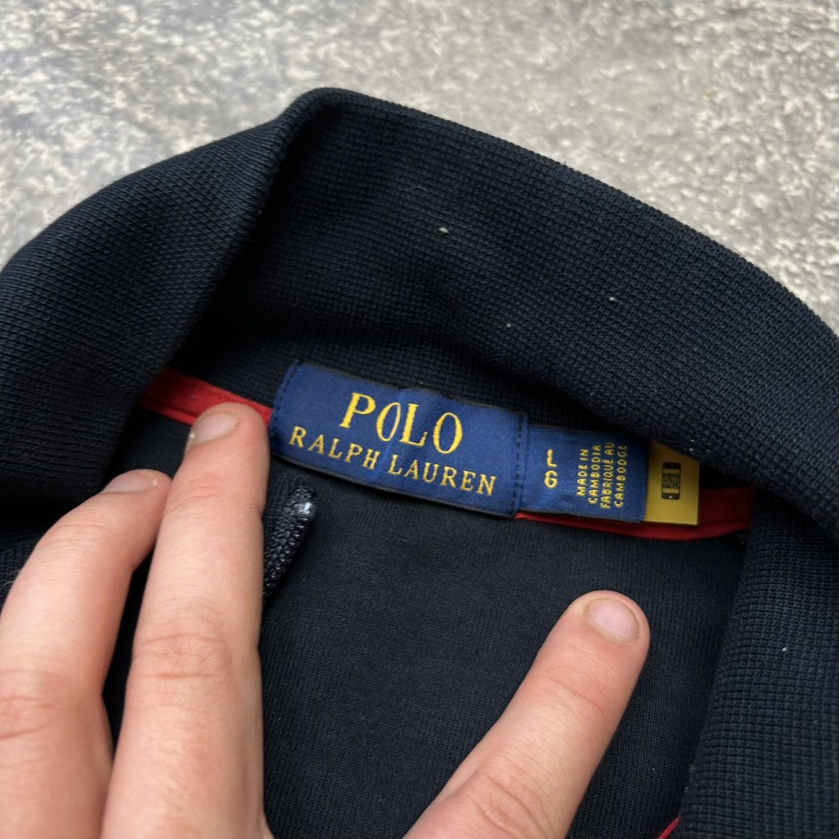 Polo Ralph Lauren Mens Polo Ralph Lauren Small pony zip streetwear sweater Size US L / EU 52-54 / 3 - 7 Thumbnail